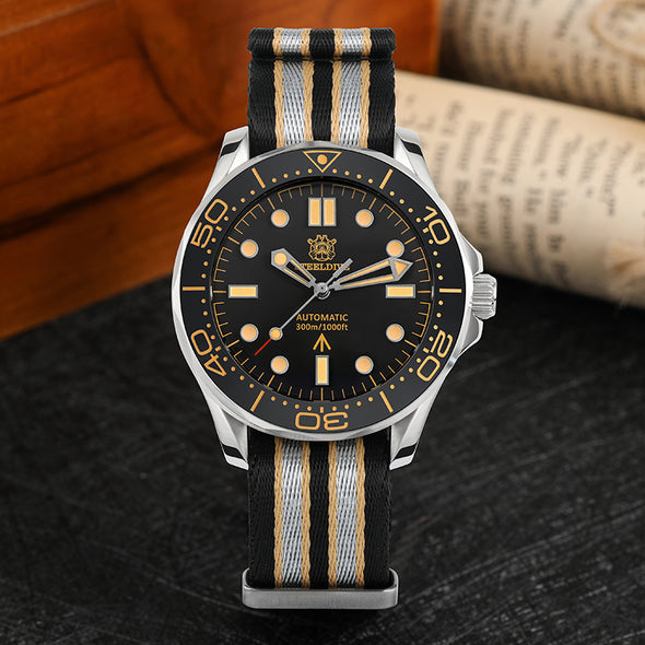★Welcome Deal★Steeldive SD1957 Vintage Sea Ghost Watch