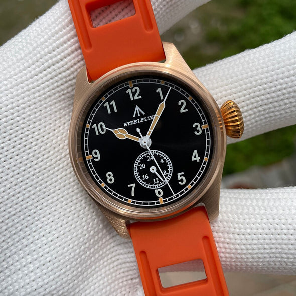 Steelflier VH60 Bronze Filed Watch SF746S