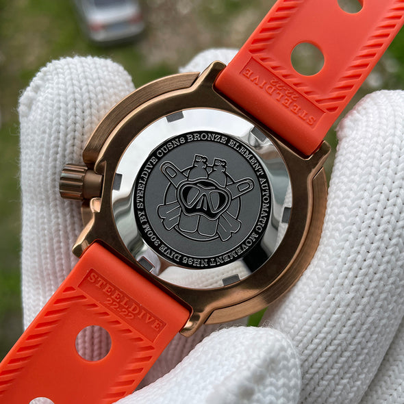 ★Welcome Deal★Steeldive SD1975S Bronze Tuna Diver Watch