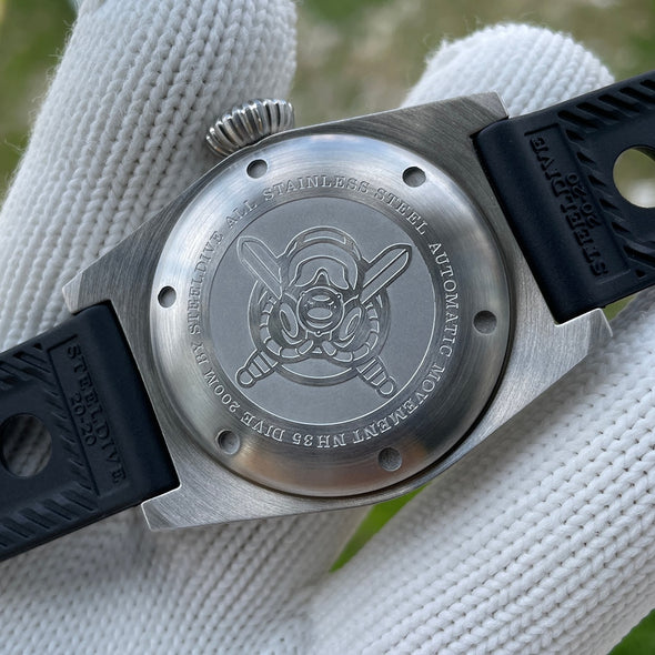 Steeldive SD1904 NH35 Vintage Military Pilot Watch