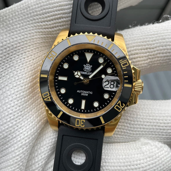 Steeldive SD1953IPG Golden Sub Dive Watch