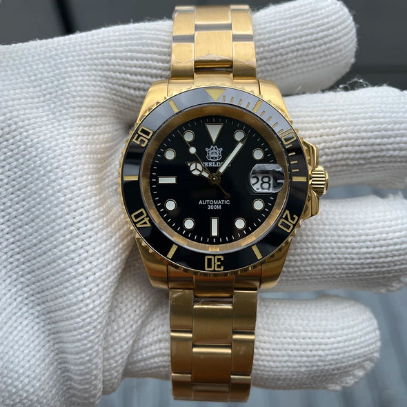 Steeldive SD1953IPG Golden Sub Dive Watch