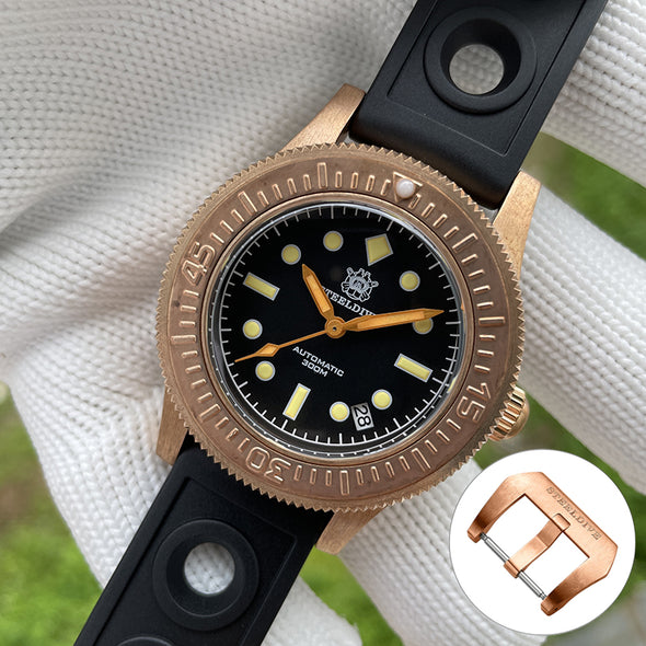 Steeldive SD1952S Bronze 50-Fathoms Diver Watch
