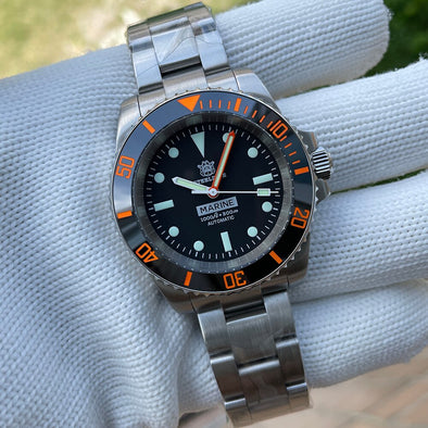 ★Welcome Deal★Steeldive SD1954C Orange Sub Automatic Watch V2