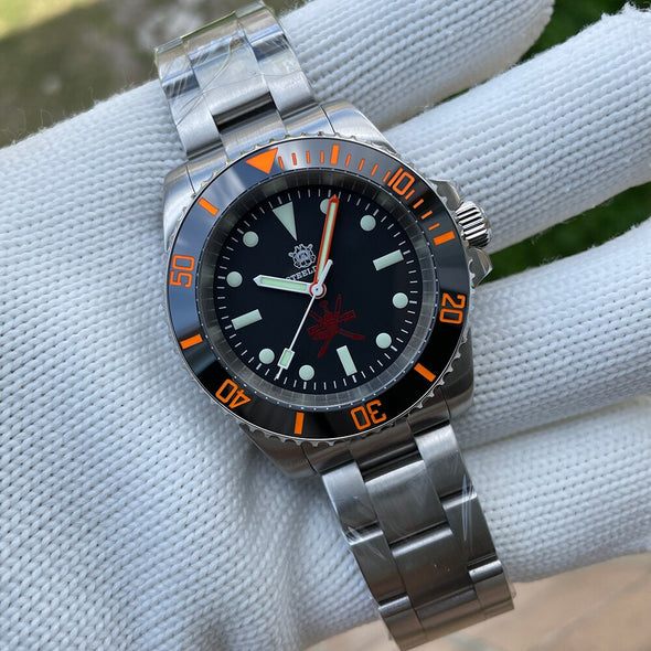 ★Welcome Deal★Steeldive SD1954C Orange Sub Automatic Watch V2