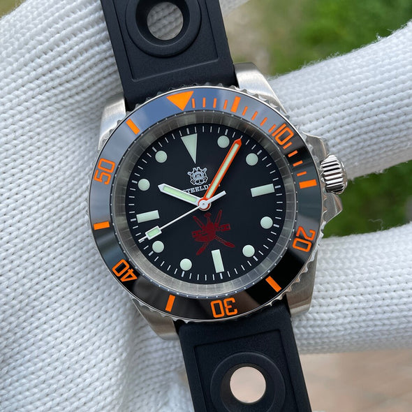 ★Welcome Deal★Steeldive SD1954C Orange Sub Automatic Watch V2