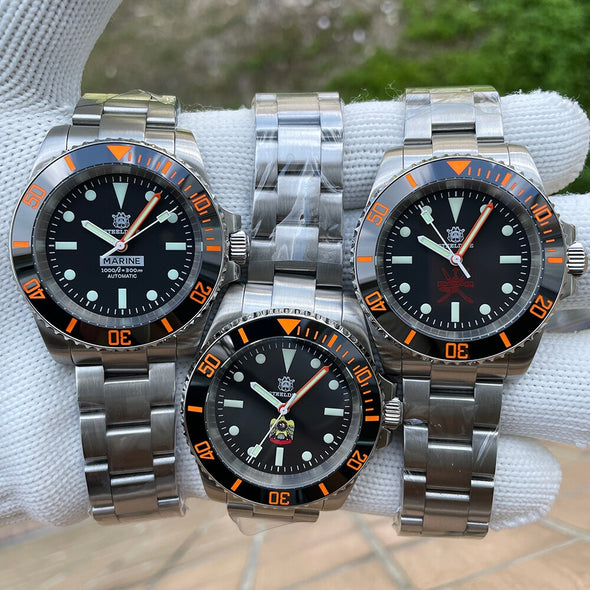 ★Welcome Deal★Steeldive SD1954C Orange Sub Automatic Watch V2