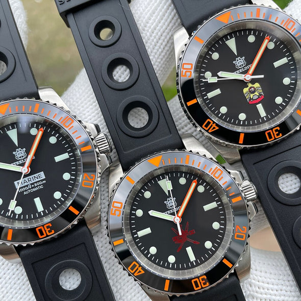 ★Welcome Deal★Steeldive SD1954C Orange Sub Automatic Watch V2