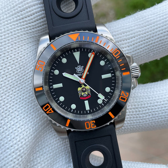 ★Welcome Deal★Steeldive SD1954C Orange Sub Automatic Watch V2