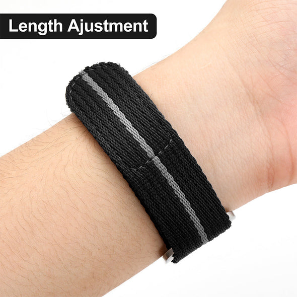 Soft Nylon Self-adhesive Watchband