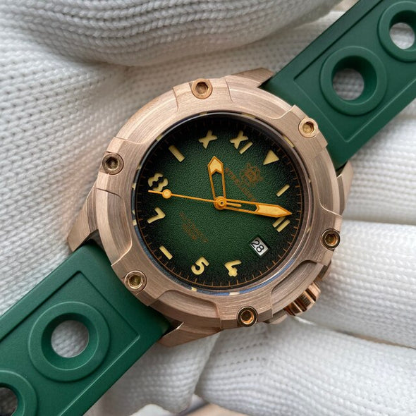 Steeldive SD1943S Solid Bronze Screws Design Watch