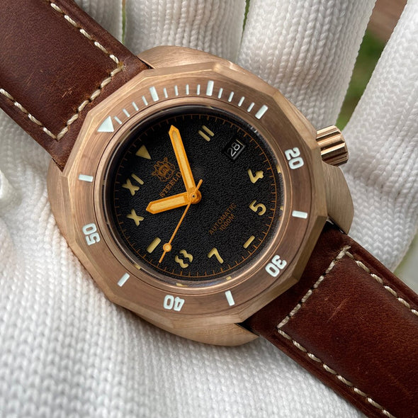 Steeldive SD1946S Solid Bronze Watch