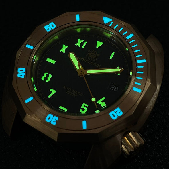 Steeldive SD1946S Solid Bronze Watch