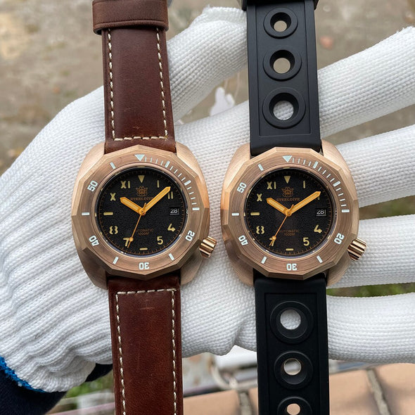 Steeldive SD1946S Solid Bronze Watch