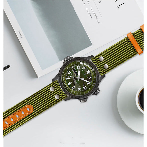 Soft Nylon Canvas Strap Watchband