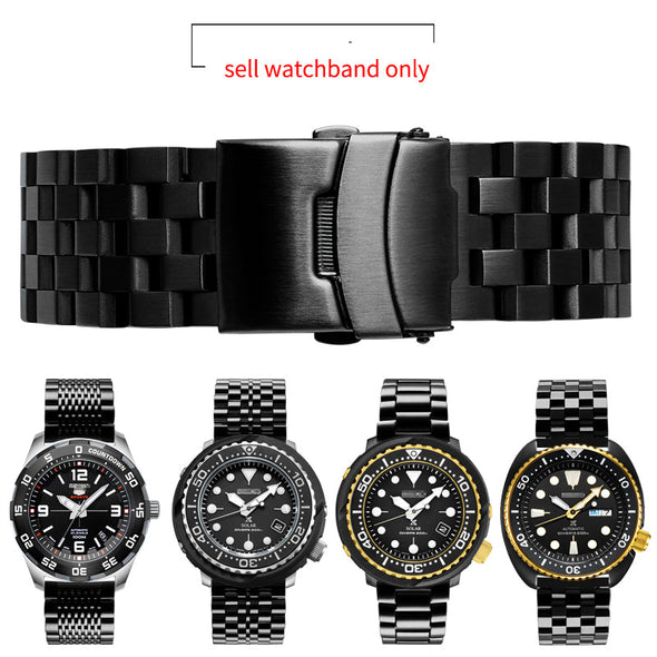 Solid Stainless Steel Watch Straps - Straight End