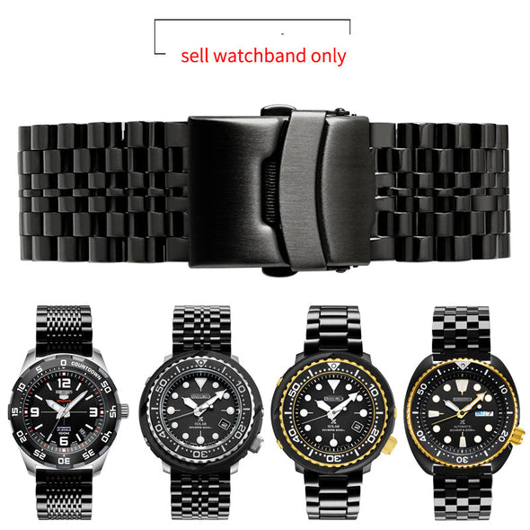 Solid Stainless Steel Watch Straps - Straight End