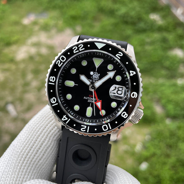 ★Welcome Deal★Steeldive SD1994 SKX007 NH34 GMT Automatic Watch