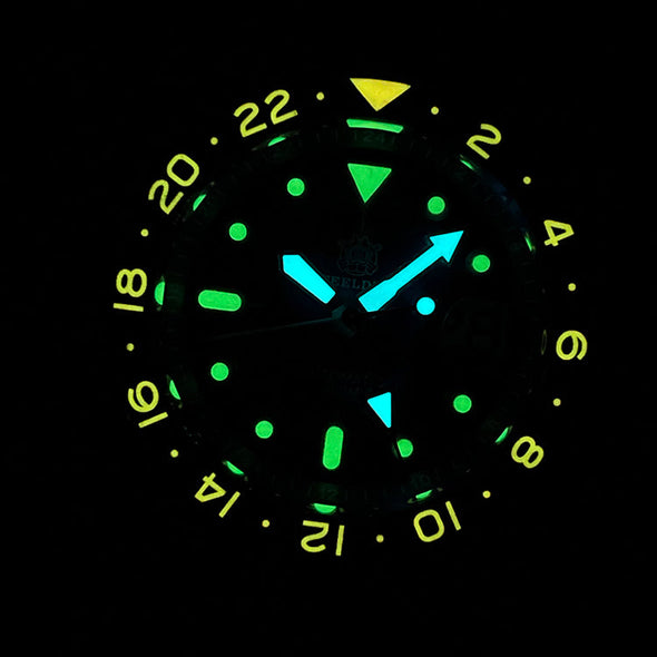 ★Welcome Deal★Steeldive SD1994 SKX007 NH34 GMT Automatic Watch