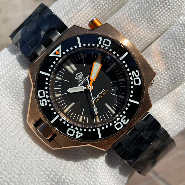 STEELDIVE SD1969S 1200m Bronze Professional Diver Watch
