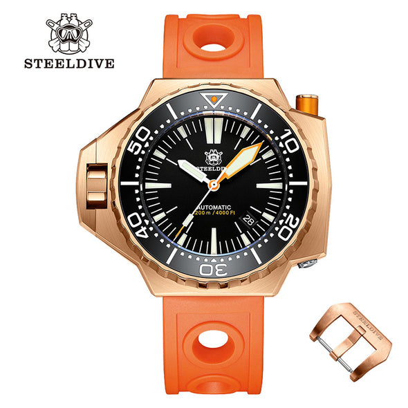 STEELDIVE SD1969S 1200m Bronze Professional Diver Watch