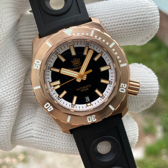 Steeldive SD1947S Solid Bronze 1000m Dive Watch